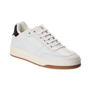 Saint Laurent Sl61 Leather Sneaker, White